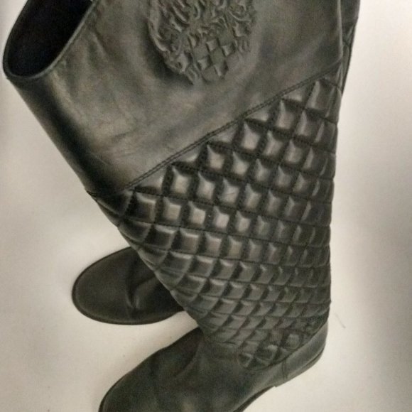 Tall Leather Riding Boots - Picture 1 of 2